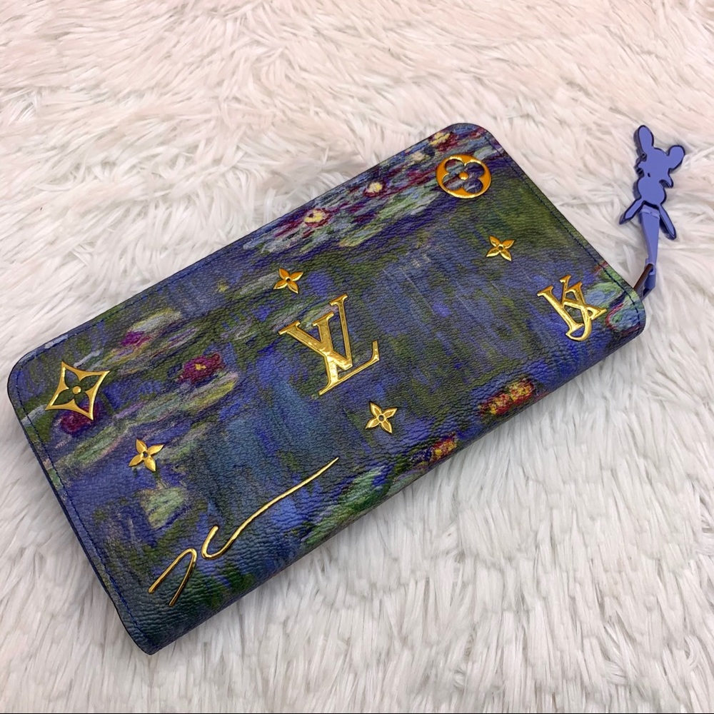 ❌SOLD❌Louis Vuitton Masters Monet Zippy Wallet bag - Picture 4 of 15